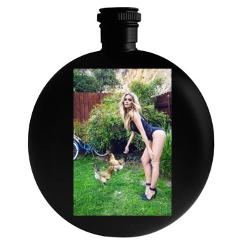 Carmen Electra Round Flask