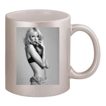 Caroline Winberg 11oz Metallic Silver Mug