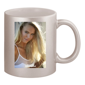 Caroline Wozniacki 11oz Metallic Silver Mug