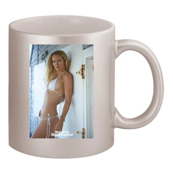 Caroline Wozniacki 11oz Metallic Silver Mug