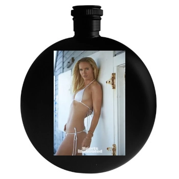 Caroline Wozniacki Round Flask