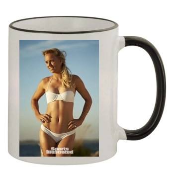 Caroline Wozniacki 11oz Colored Rim & Handle Mug