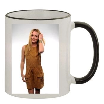 Cat Deeley 11oz Colored Rim & Handle Mug