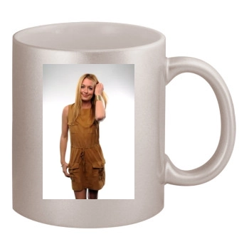 Cat Deeley 11oz Metallic Silver Mug