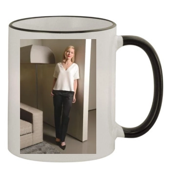 Cate Blanchett 11oz Colored Rim & Handle Mug