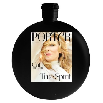 Cate Blanchett Round Flask