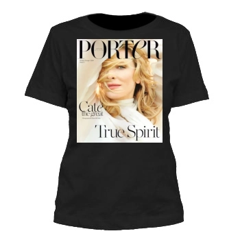 Cate Blanchett Women's Cut T-Shirt