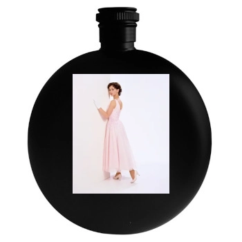 Jennifer Love Hewitt Round Flask