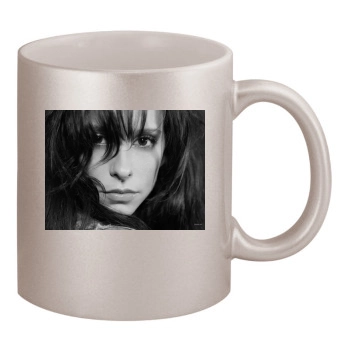 Jennifer Love Hewitt 11oz Metallic Silver Mug