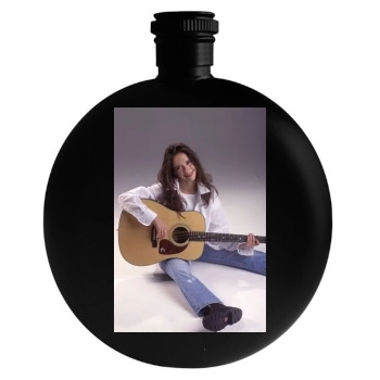 Jennifer Love Hewitt Round Flask