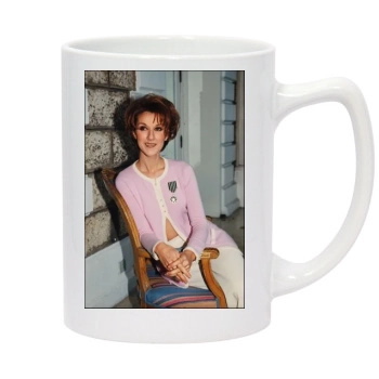 Celine Dion 14oz White Statesman Mug