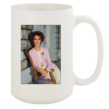 Celine Dion 15oz White Mug