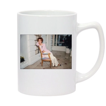 Celine Dion 14oz White Statesman Mug