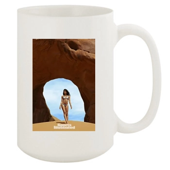 Chanel Iman 15oz White Mug