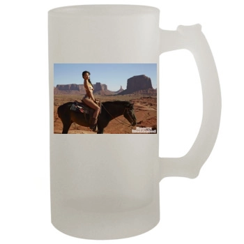 Chanel Iman 16oz Frosted Beer Stein