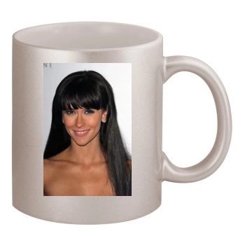 Jennifer Love Hewitt 11oz Metallic Silver Mug