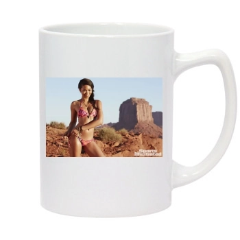 Chanel Iman 14oz White Statesman Mug