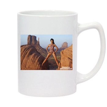 Chanel Iman 14oz White Statesman Mug