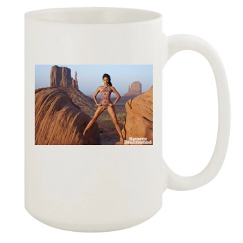 Chanel Iman 15oz White Mug