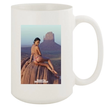 Chanel Iman 15oz White Mug