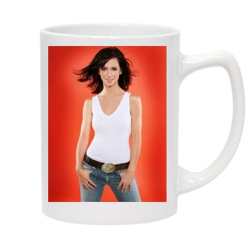 Jennifer Love Hewitt 14oz White Statesman Mug