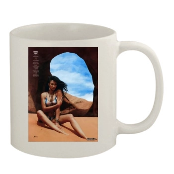 Chanel Iman 11oz White Mug