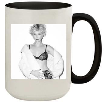 Charlize Theron 15oz Colored Inner & Handle Mug