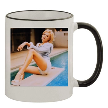 Charlize Theron 11oz Colored Rim & Handle Mug