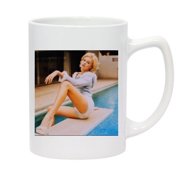 Charlize Theron 14oz White Statesman Mug