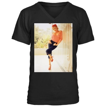 Charlize Theron Men's V-Neck T-Shirt