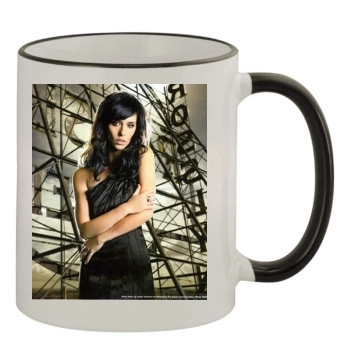 Jennifer Love Hewitt 11oz Colored Rim & Handle Mug