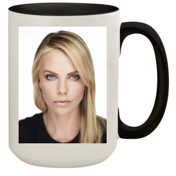 Charlize Theron 15oz Colored Inner & Handle Mug