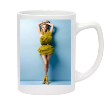 Charlize Theron 14oz White Statesman Mug