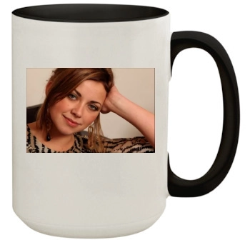 Charlotte Church 15oz Colored Inner & Handle Mug