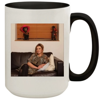 Charlotte Church 15oz Colored Inner & Handle Mug