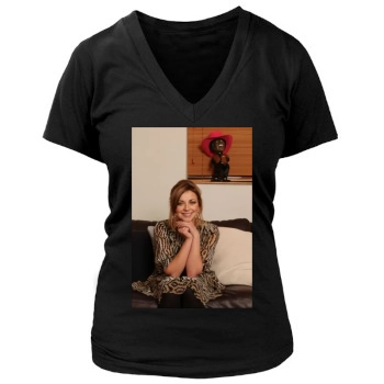 Charlotte Church Women's Deep V-Neck TShirt