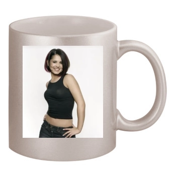 Cheryl Cole 11oz Metallic Silver Mug