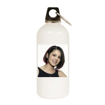 Cheryl Cole White Water Bottle With Carabiner