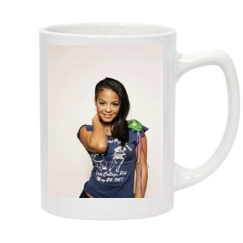 Christina Milian 14oz White Statesman Mug