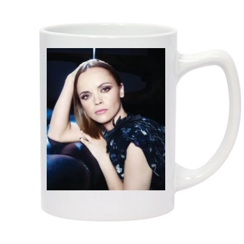 Christina Ricci 14oz White Statesman Mug