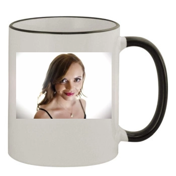 Christina Ricci 11oz Colored Rim & Handle Mug