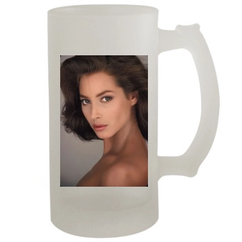 Christy Turlington 16oz Frosted Beer Stein