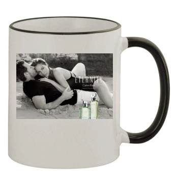 Christy Turlington 11oz Colored Rim & Handle Mug