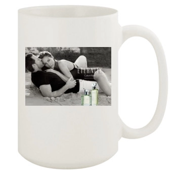 Christy Turlington 15oz White Mug