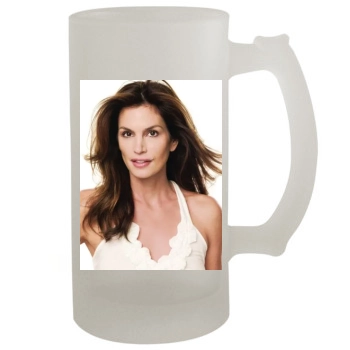 Cindy Crawford 16oz Frosted Beer Stein