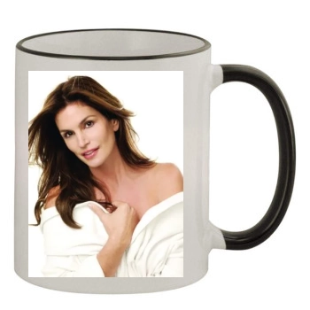 Cindy Crawford 11oz Colored Rim & Handle Mug