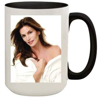 Cindy Crawford 15oz Colored Inner & Handle Mug