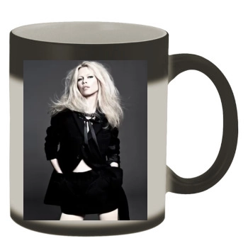 Claudia Schiffer Color Changing Mug