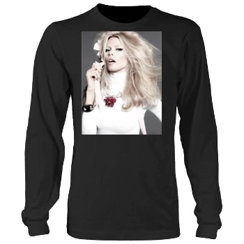 Claudia Schiffer Men's Heavy Long Sleeve TShirt