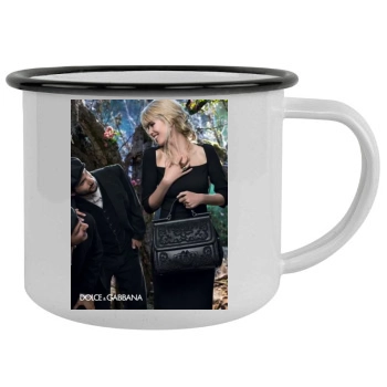 Claudia Schiffer Camping Mug